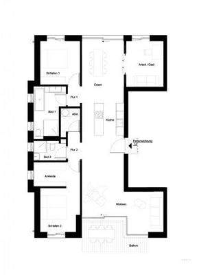 Grundriss Ferienwohnung 14