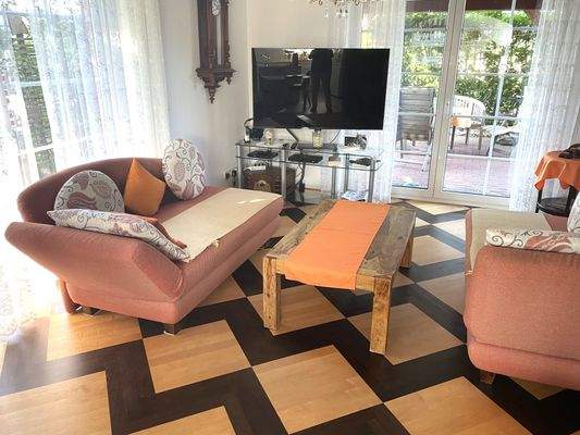 Blick in das Wohnzimmer EG