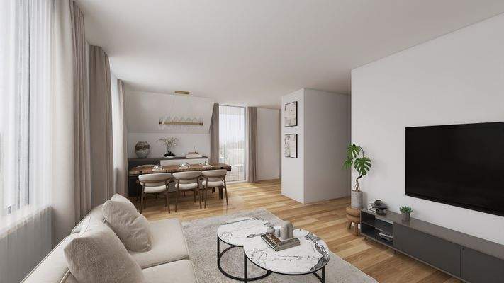 Wohnzimmer Ansicht 2