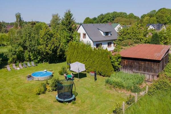 Grundstück Vogelperspektive