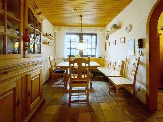 Essplatz in der Küche