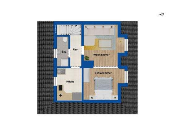 Grundriss Dachgeschoss