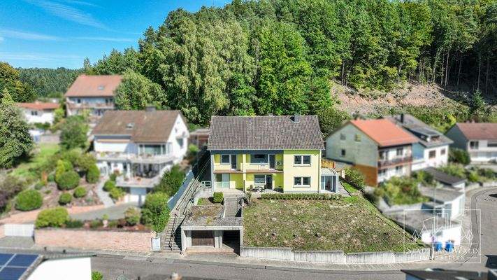 Luftbild - Waldrandlage