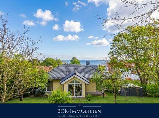 Blick hinter dem Haus