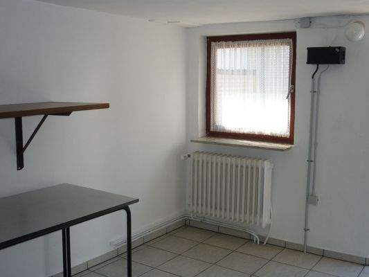 beheizter Raum im Nebengebäude