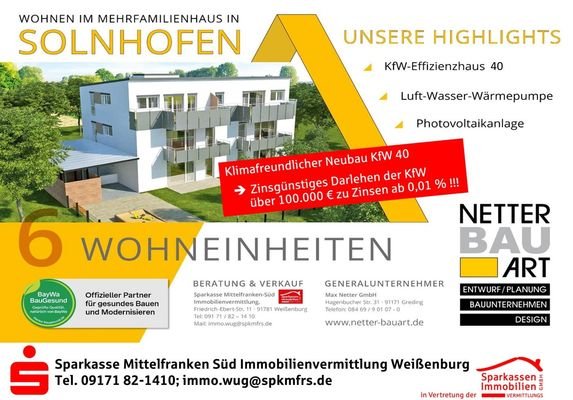 Neubau in Solnhofen