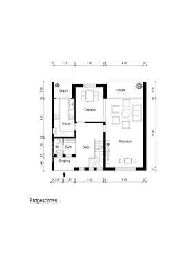 Grundriss Erdgeschoss