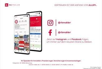 Folgen Sie uns auf Facebook und Instagram 