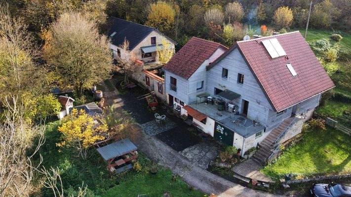 Drohnenaufnahme Gesamtgebäude