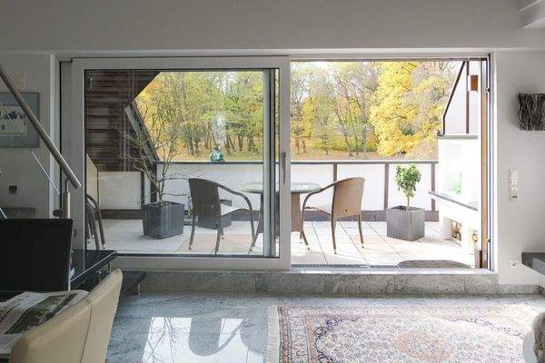 Loggia linker Bereich