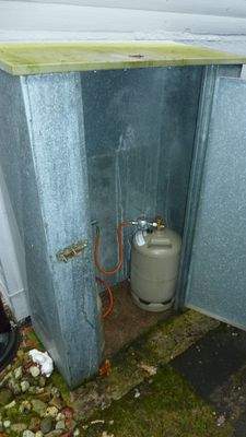 Außenbereich/Gasdepot