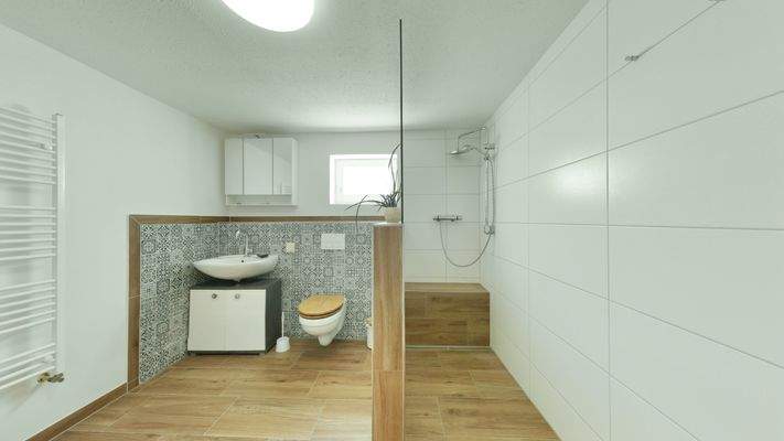 Das Tageslicht-Duschabd im KG