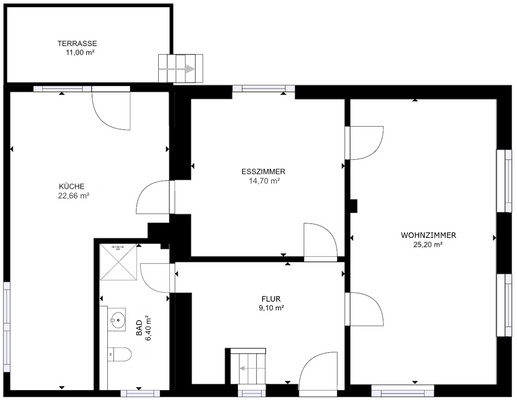 18326 Grundriss Haupthaus - EG
