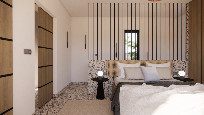 Kreta - 8-Villen- Projekt in Kirianna bei Rethymno: Freistehende Villa