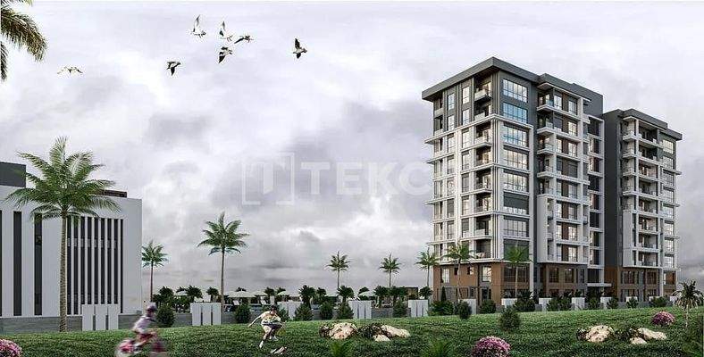 Flats Close to the Main Street and Malls in Kepez Antalya