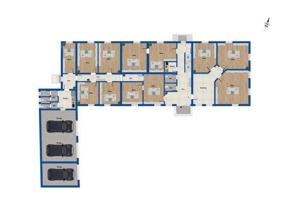 Grundriss Erdgeschoss