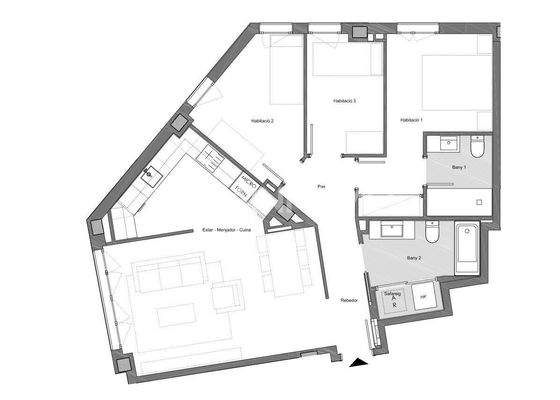 Flats in a Residence Close to the Airport in Santa Eulàlia