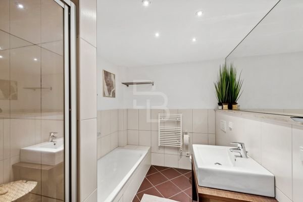 Gemütliches Badezimmer