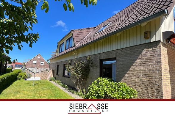 Seitenansicht Haus / Garten