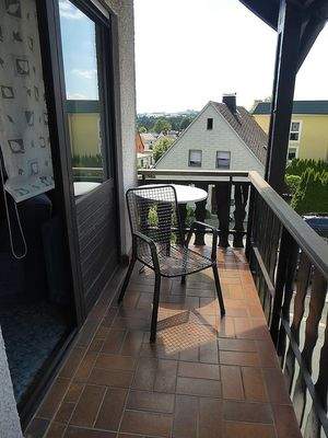 Zimmer mit Balkon