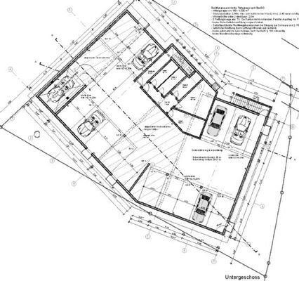 Genehmigung Grundriss UG/TG