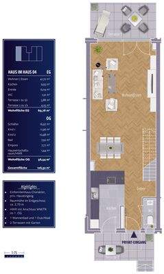 Haus 5 - WE 04 - Haus-in-Haus EG