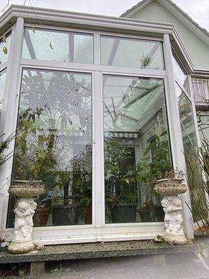 Blick aus dem Garten