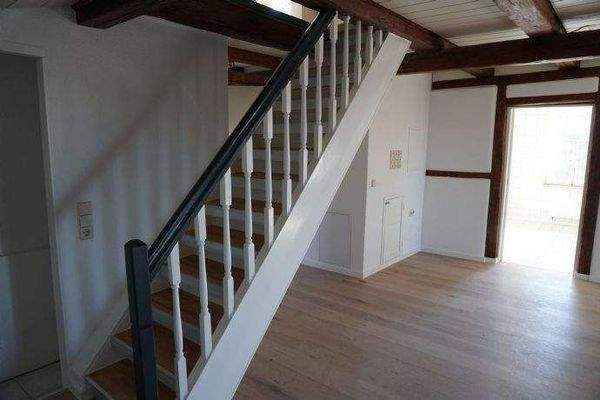 innenliegende Treppe 