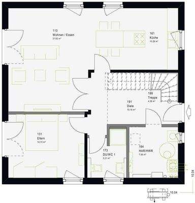 LifeStyle-14-01 EG Grundriss