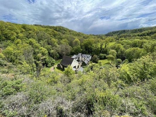 Alleinlage mit 2,6 ha Ländereien mitten in der Eifel 