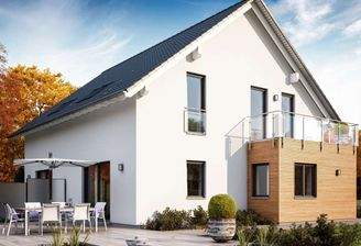 Hausansicht Seite Beispiel