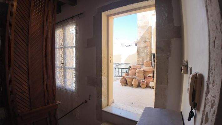 Kreta, Rethymno: Einzigartig gestaltetes Einfamilienhaus zum Verkauf in der Altstadt