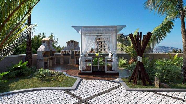 1 and 2-Bedroom Homes in a Complex with Rich Amenities in Alanya Oba