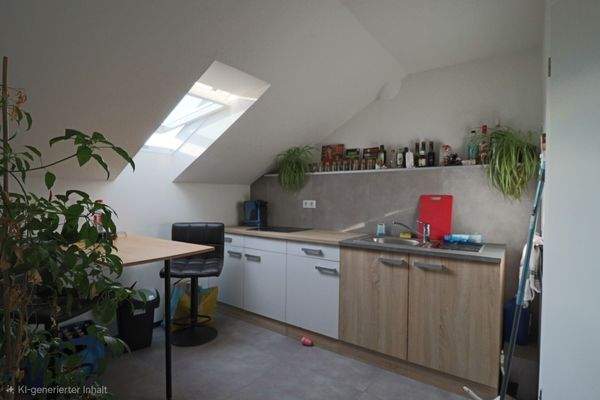 Küchenzeile Dachgeschoß