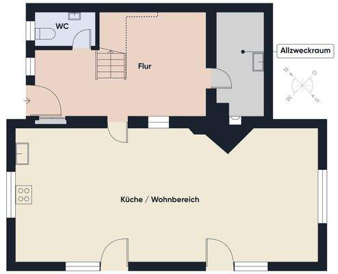 Grundriss ohne Maßstab - EG