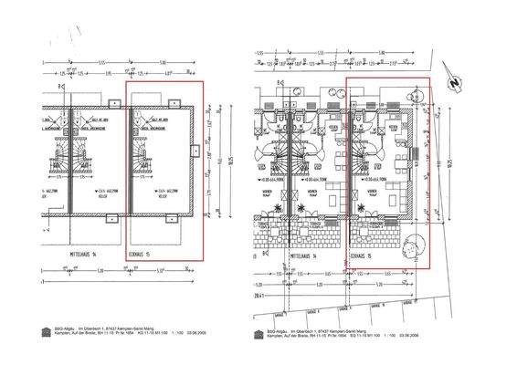 Grundrisse KG und EG
