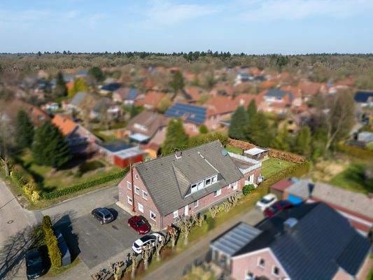 Blick auf die Immobilie