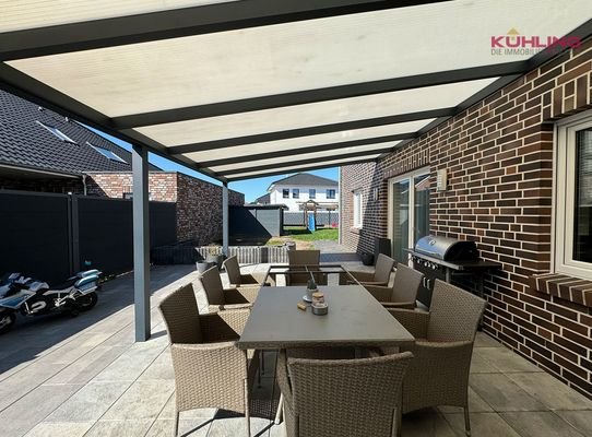 Überdachte Terrasse