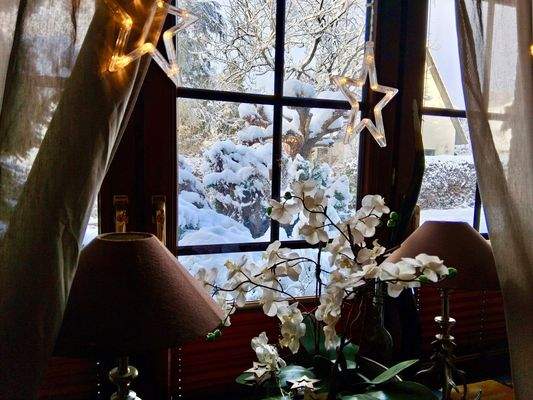 herrlicher Ausblick vorn hinten überall