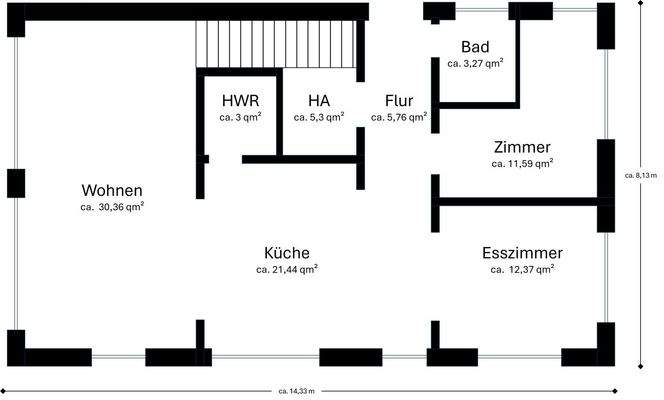Grundriss Erdgeschoss