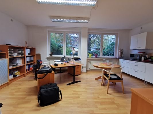 Büro mit Küche