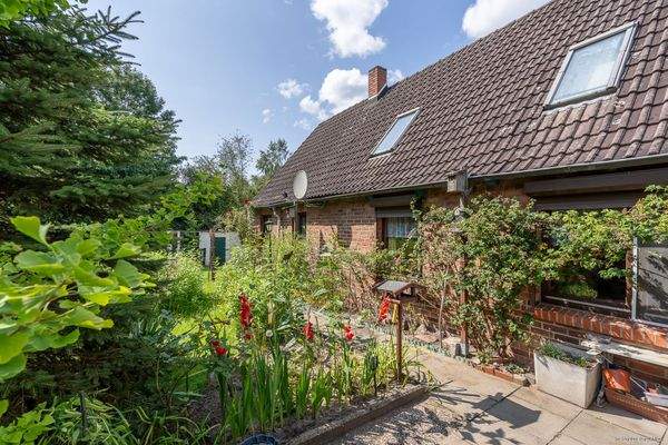 Terasse vor der Veranda