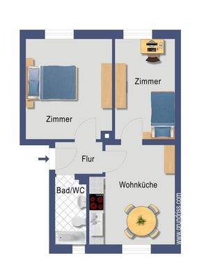 Beispielwohnung EG