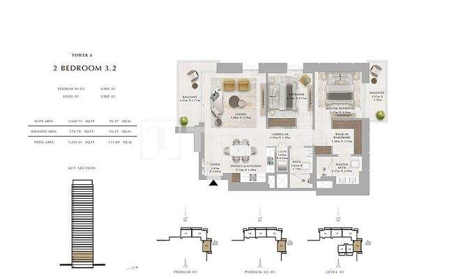 Waterfront Apartments with Amenities in Dubai Creek Harbour