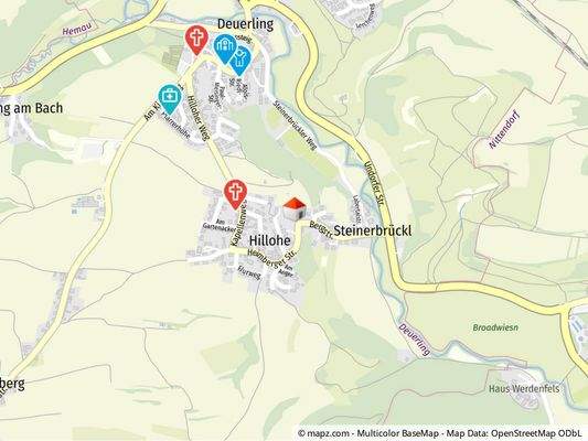 Geolyzer Kartenausschnitt