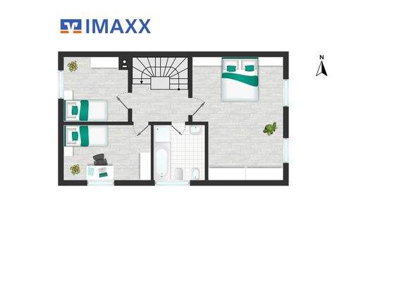 Grundriss Obergeschoss