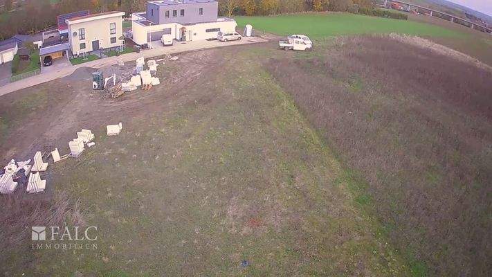 Grundstück von oben 