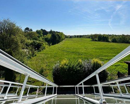 Dachgeschoß Ausblick