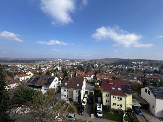 Außenansicht vom Balkon