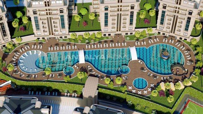 First Class Apartments from Luxury Project in Alanya